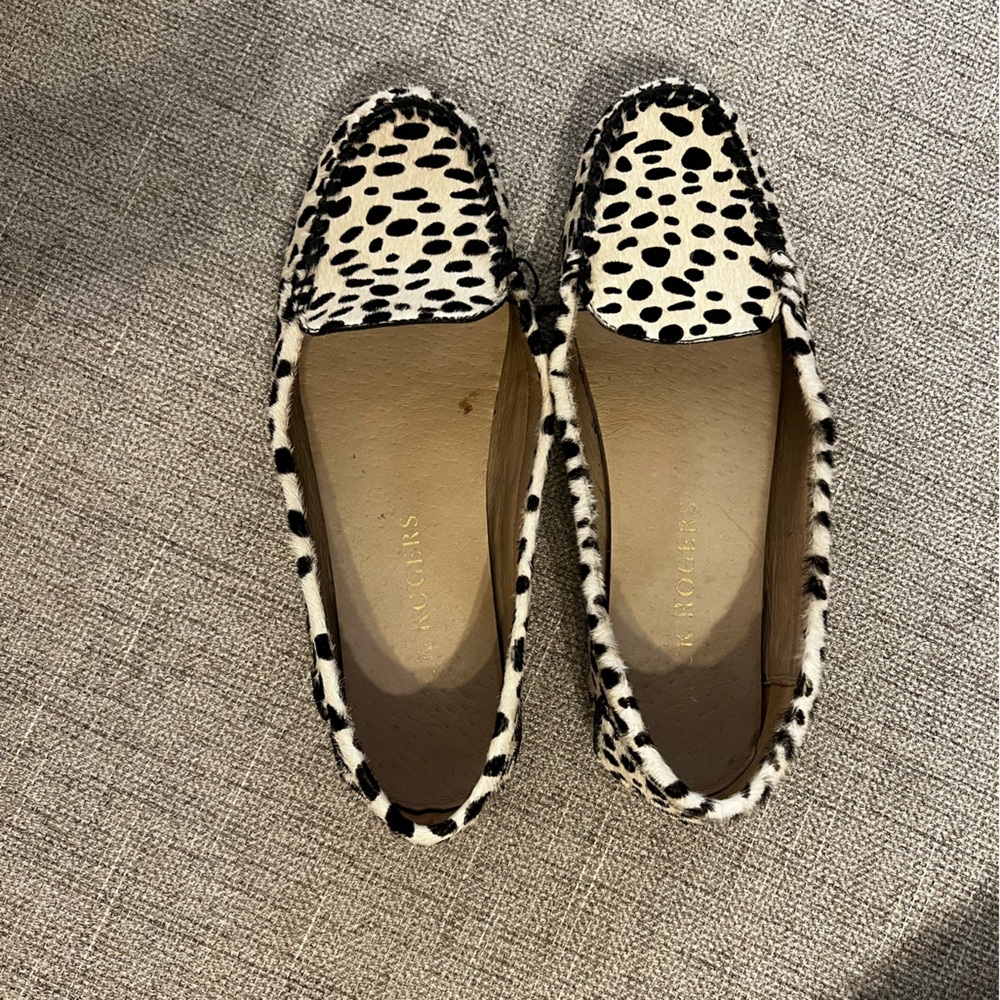 Jack Rogers Animal Print Flats